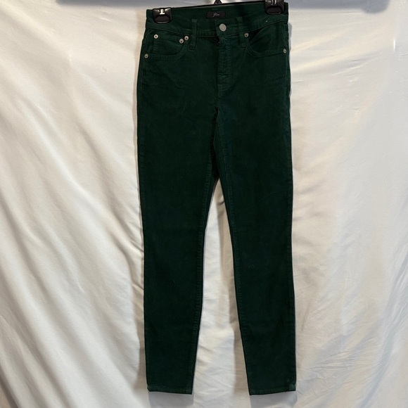 J. Crew Denim - J. Crew Dark Green Skinny  Corduroy Jeans